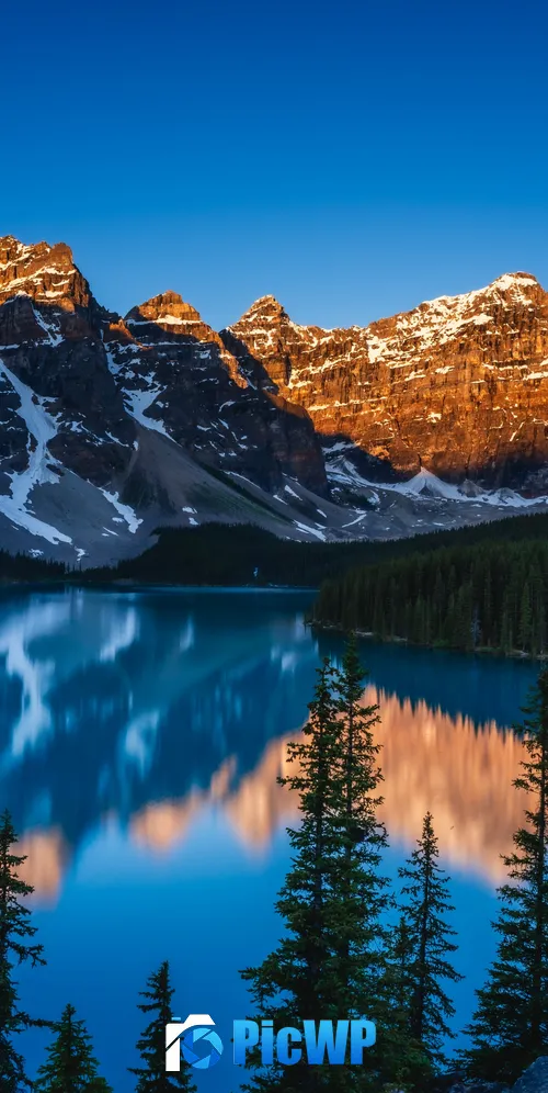 Banff National Park Scenery 3K Mobile Wallpaper