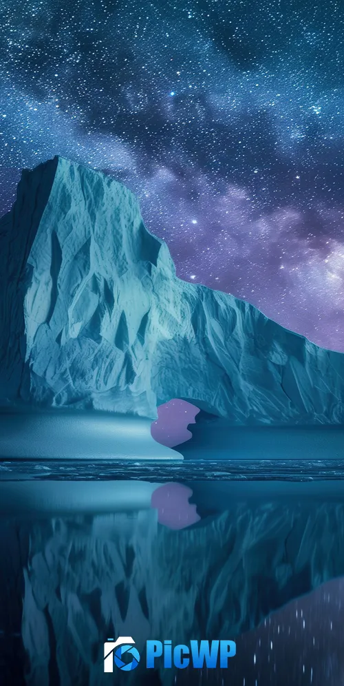 Frozen Ice berg 3K Mobile Wallpaper