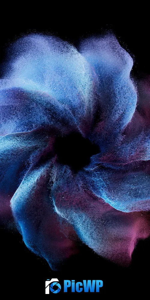 Spiral Abstraction 3K Mobile Wallpaper