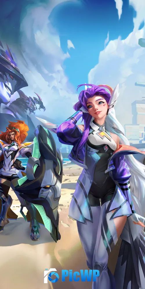 League of Legends Anima Squad 3K Mobile Wallpaper