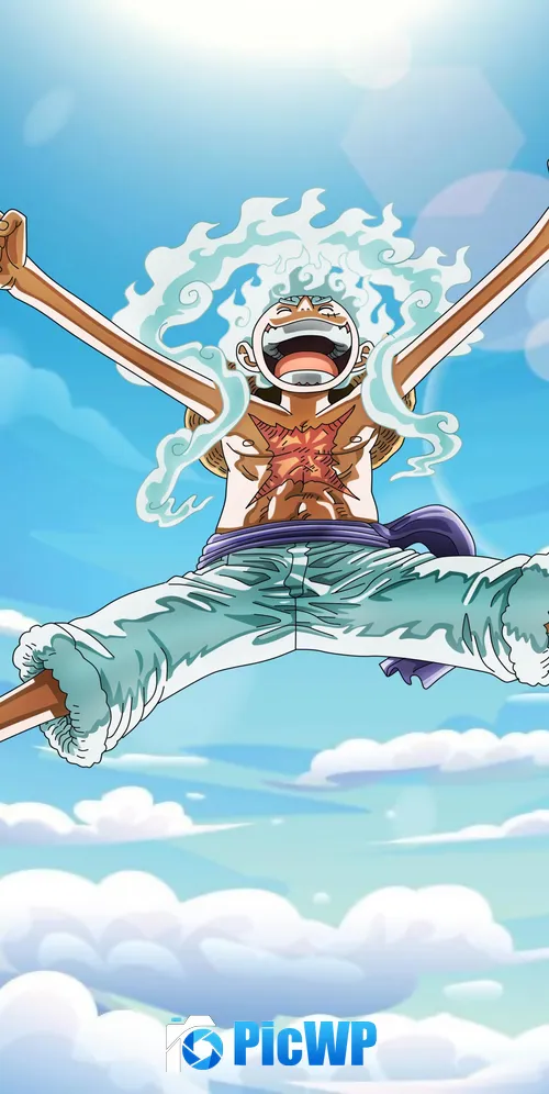 Gear 5 Monkey D. Luffy 3K Mobile Wallpaper