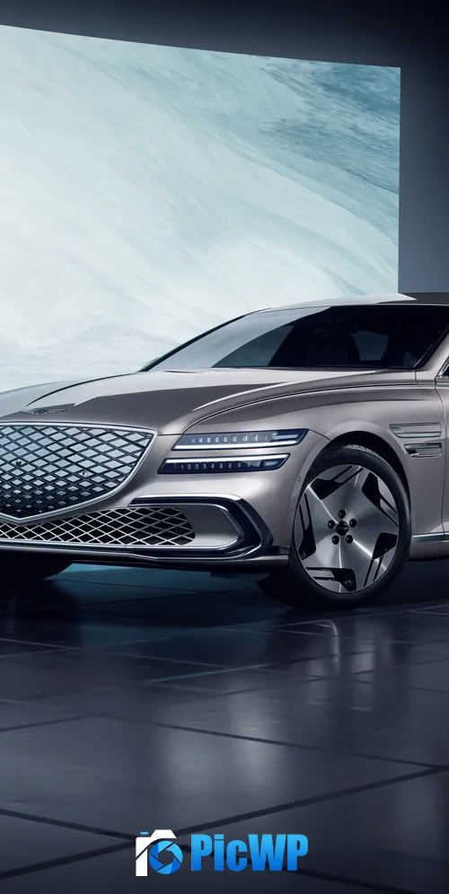 Genesis Electrified G80 Electric Sedan 3K Mobile Wallpaper