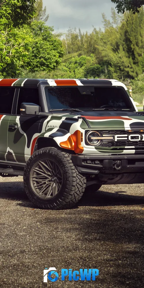 Ford Bronco Raptor Aesthetic 3K Mobile Wallpaper