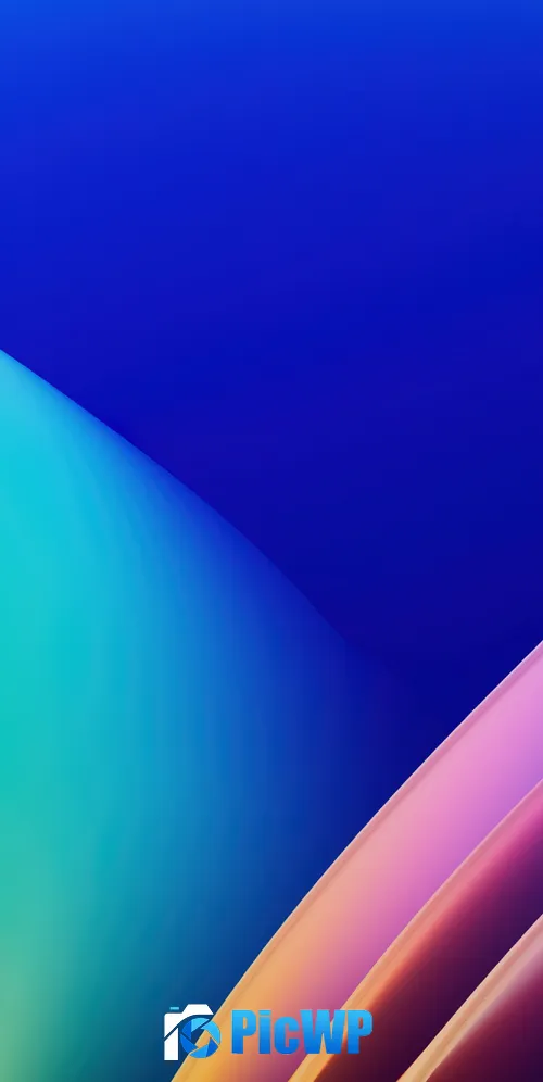 Blue abstract Windows 11 3K Mobile Wallpaper