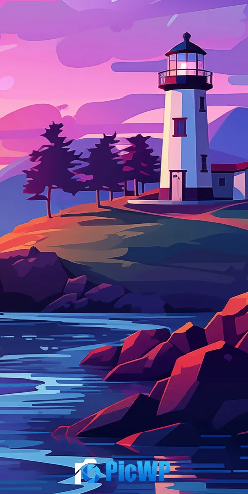 Vibrant Landscape 3K Mobile Wallpaper