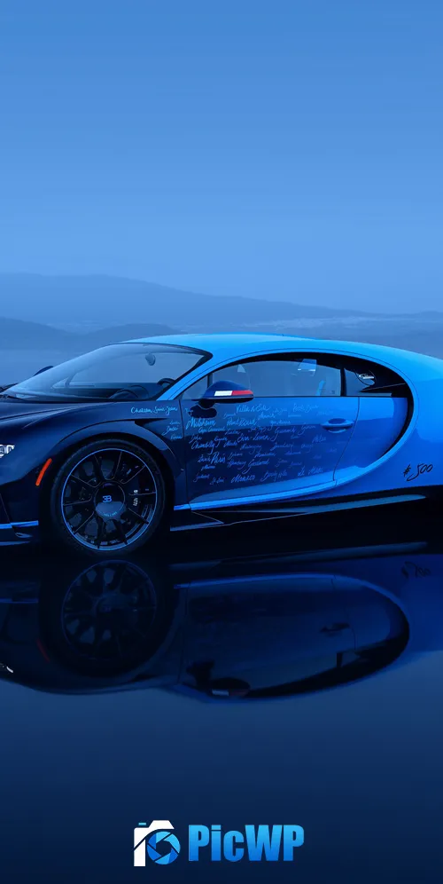 Bugatti Chiron L'Ultime 3K Mobile Wallpaper