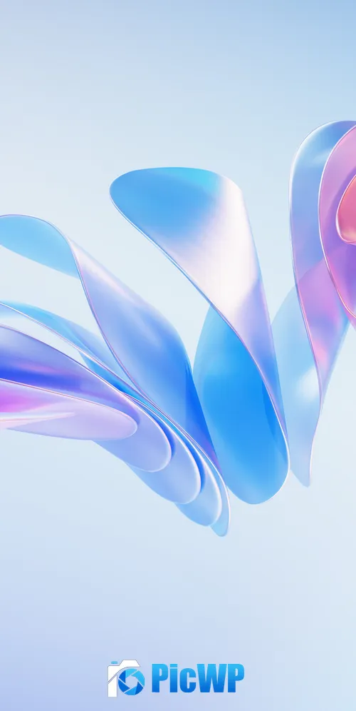 Colorful abstract Swirls 3K Mobile Wallpaper