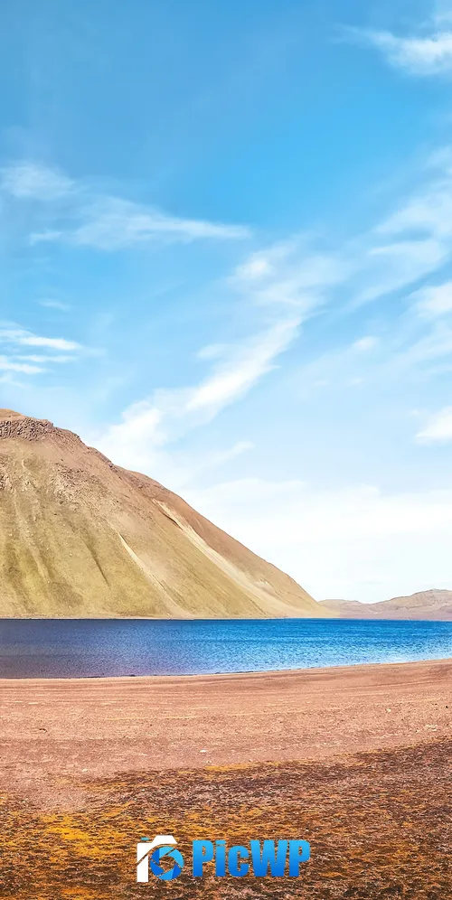 Lake Myvatn Iceland 3K Mobile Wallpaper