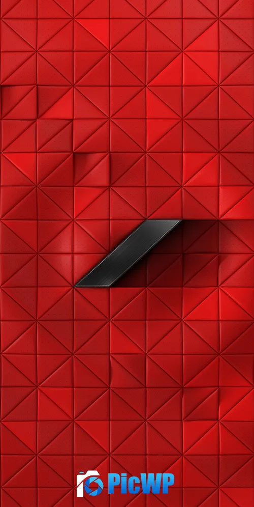 MKBHD Red background 3K Mobile Wallpaper
