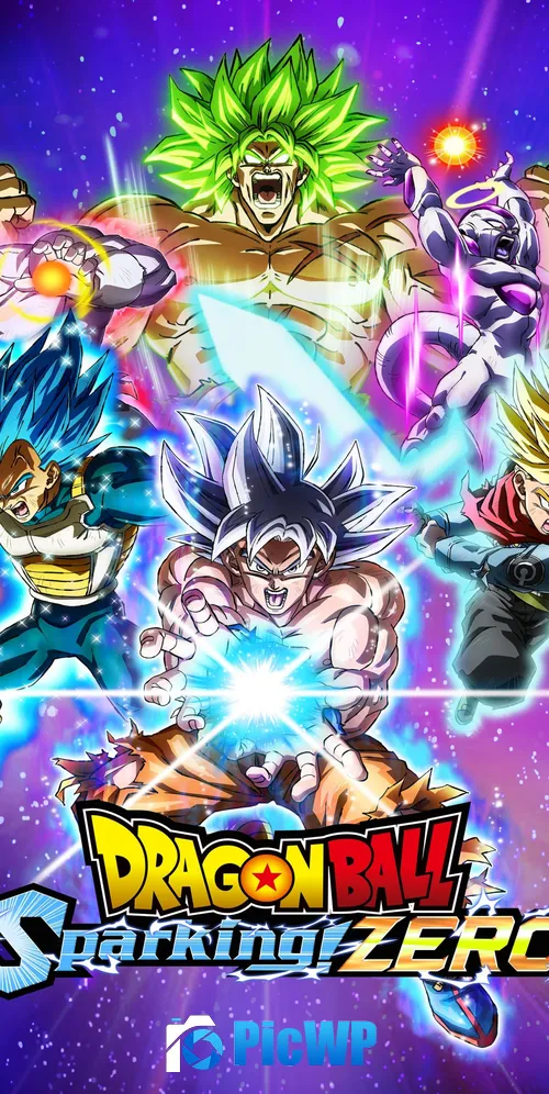 Dragon Ball Sparking Zero Cover Art 3K Mobile Wallpaper