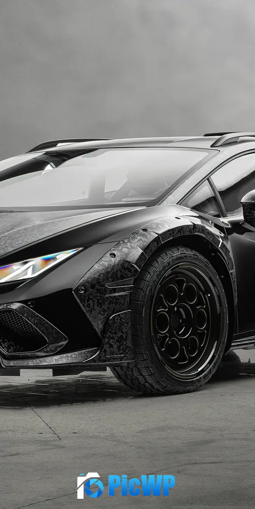Lamborghini Huracan Sterrato Mansory 3K Mobile Wallpaper