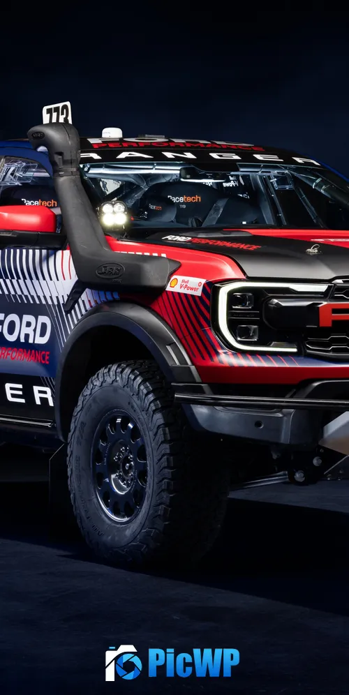 Ford Ranger Raptor Race Truck 2024 3K Mobile Wallpaper
