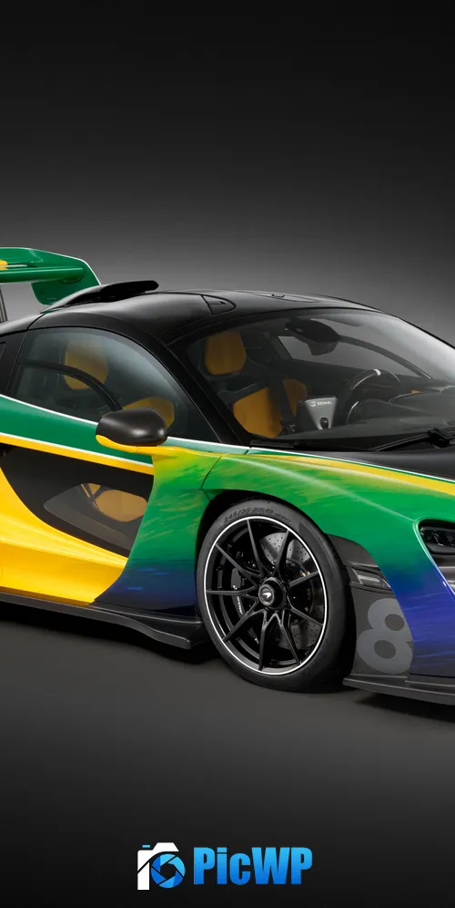McLaren Senna Special Edition 3K Mobile Wallpaper