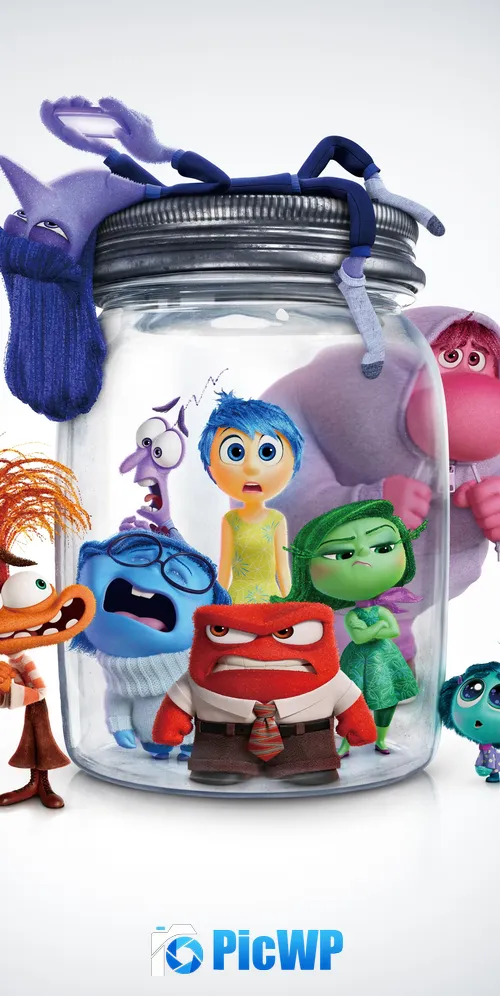 Inside Out 2 3K Mobile Wallpaper