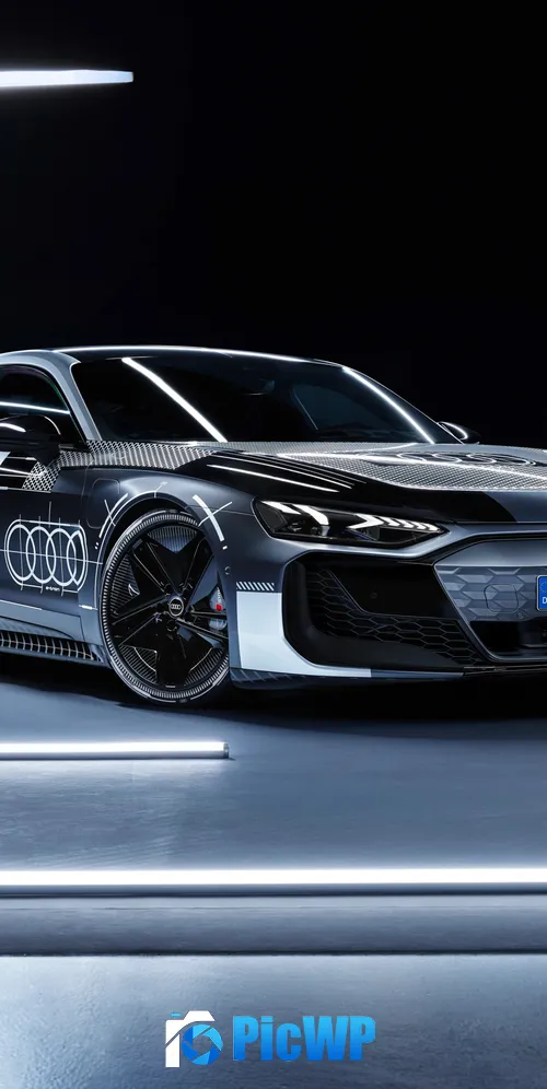 Audi RS e-tron GT Prototype 2024 3K Mobile Wallpaper