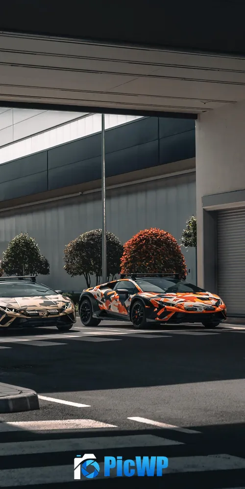 Lamborghini Huracan Sterrato Tarmac 3K Mobile Wallpaper