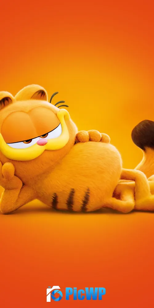 The Garfield Movie 3K Mobile Wallpaper