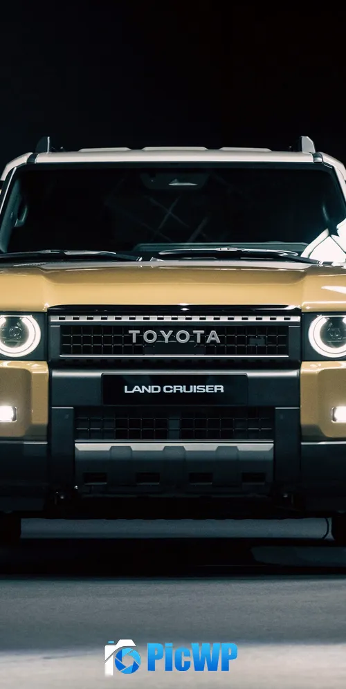 Toyota Land Cruiser 2024 3K Mobile Wallpaper
