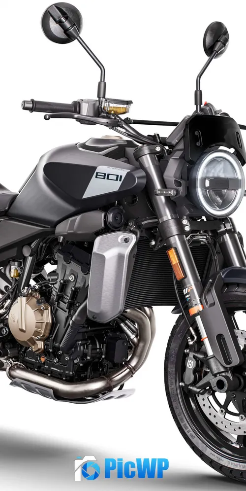 Husqvarna Svartpilen 801 2024 3K Mobile Wallpaper