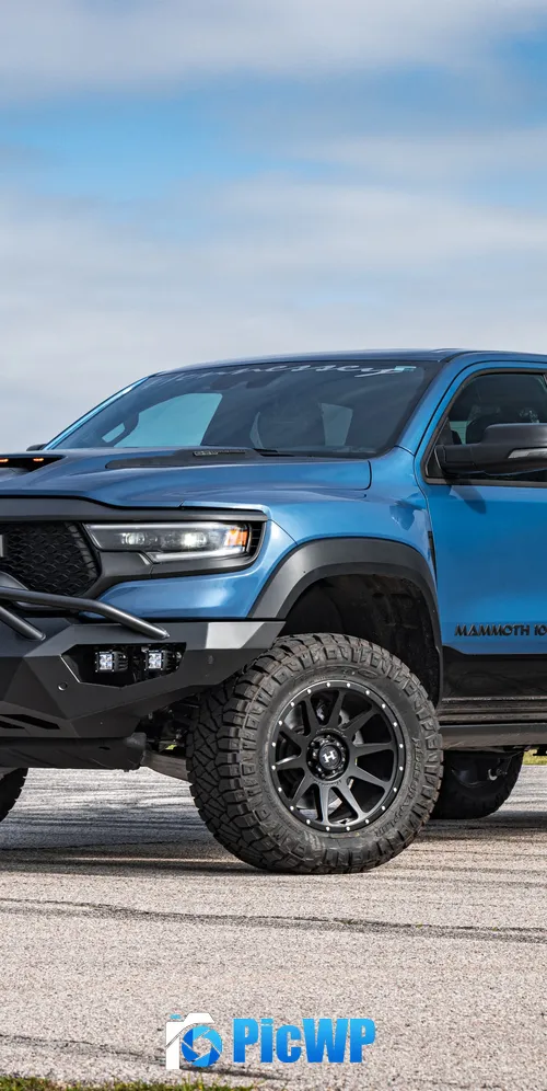 Ram TRX Hennessey Mammoth 1000 Last Stand 3K Mobile Wallpaper