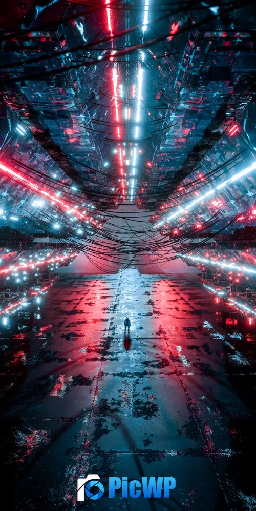 Alien Spaceship 3K Mobile Wallpaper