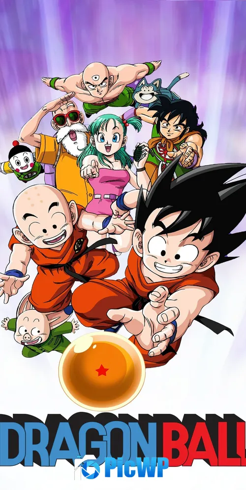 Dragon Ball Official Anime 3K Mobile Wallpaper