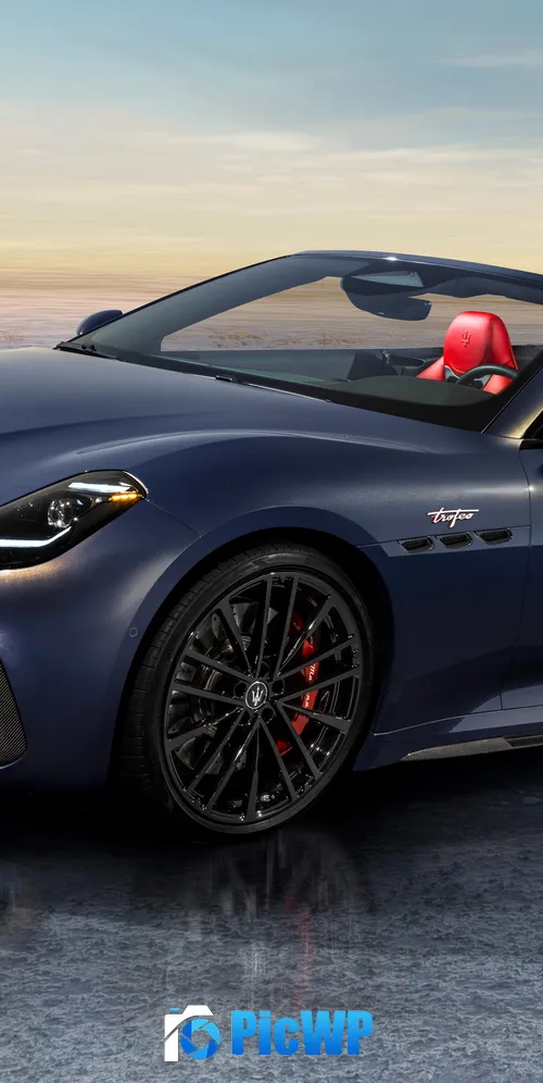Maserati Granturismo Trofeo Convertible 3K Mobile Wallpaper