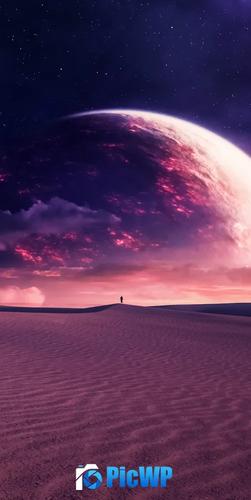 Dreamy Desert 3K Mobile Wallpaper