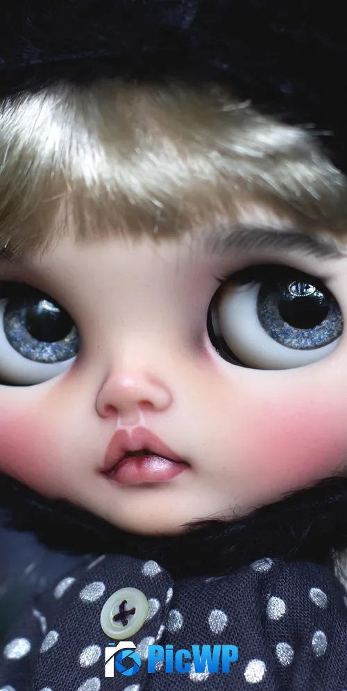 Blythe doll Winter 3K Mobile Wallpaper