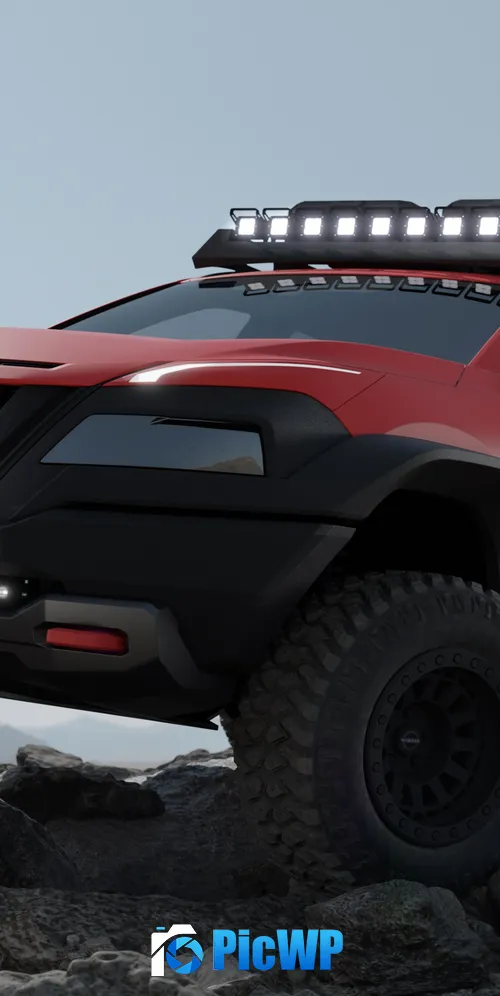 Nissan X-Trail Crawler Concept 2024 3K Mobile Wallpaper