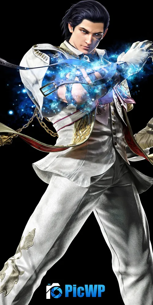 Claudio (Tekken 8) OLED 3K Mobile Wallpaper