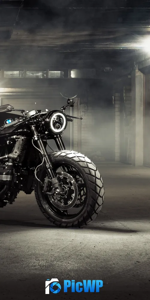 BMW Cafe Racer Retro bikes 3K Mobile Wallpaper