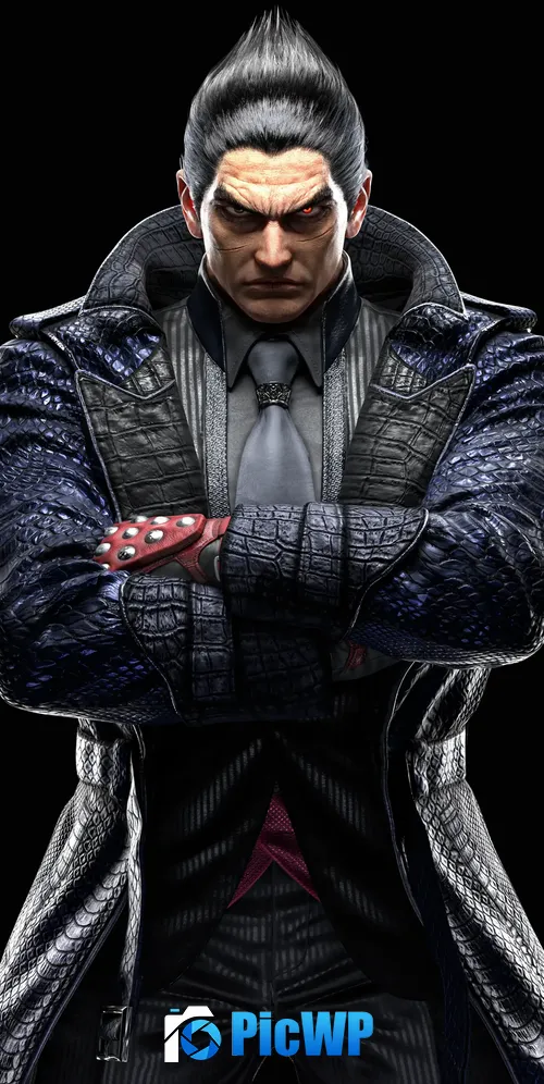 Kazuya Mishima Tekken 8 3K Mobile Wallpaper
