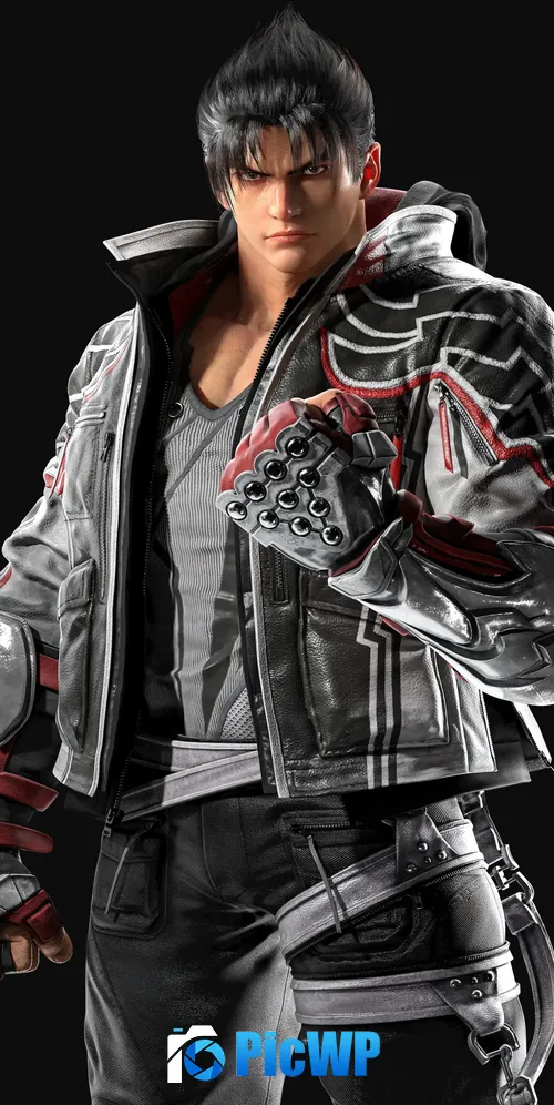 Jin Kazama Tekken 8 3K Mobile Wallpaper
