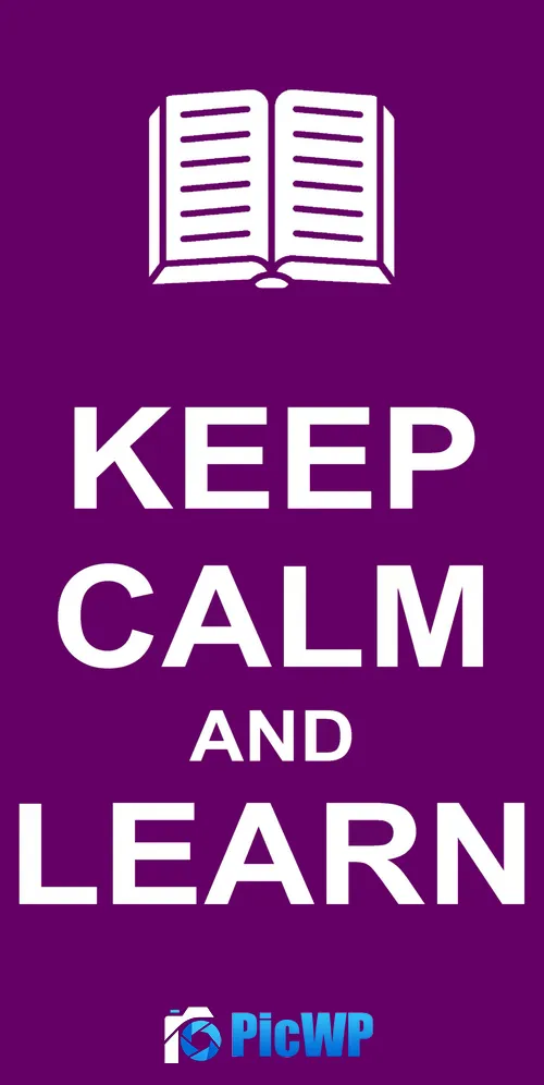 Keep Calm Learn 3K Mobile Wallpaper