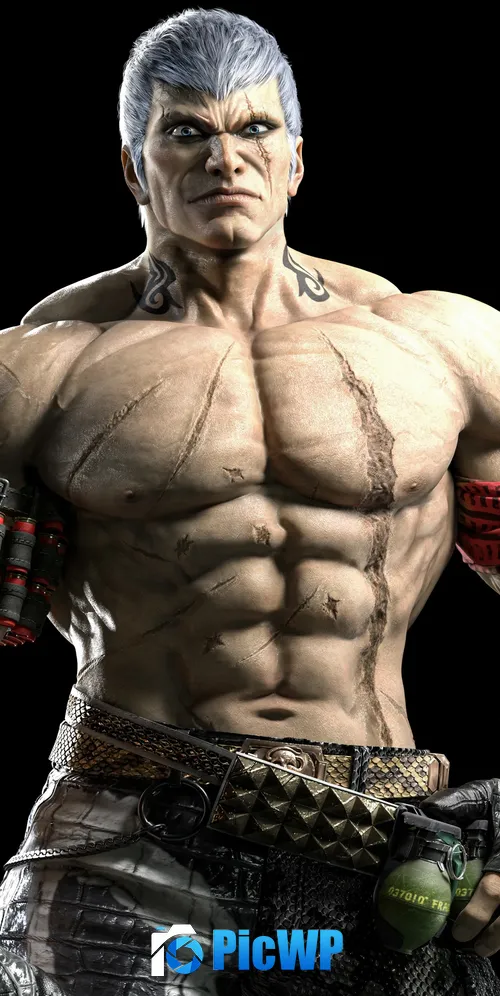 Bryan Fury Tekken 8 3K Mobile Wallpaper
