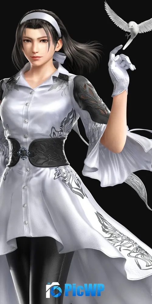 Jun Kazama Tekken 8 3K Mobile Wallpaper