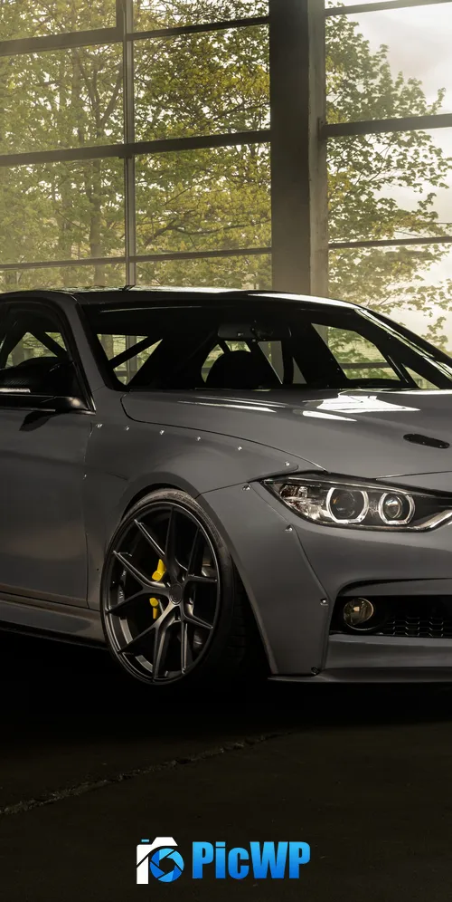 BMW F30 (3 Series) Widebody 3K Mobile Wallpaper