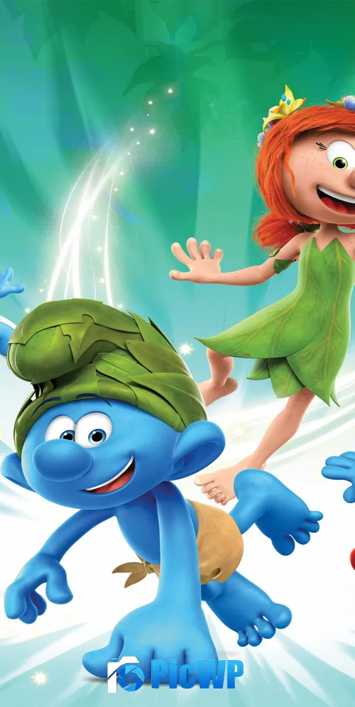 The Smurfs TV series 3K Mobile Wallpaper