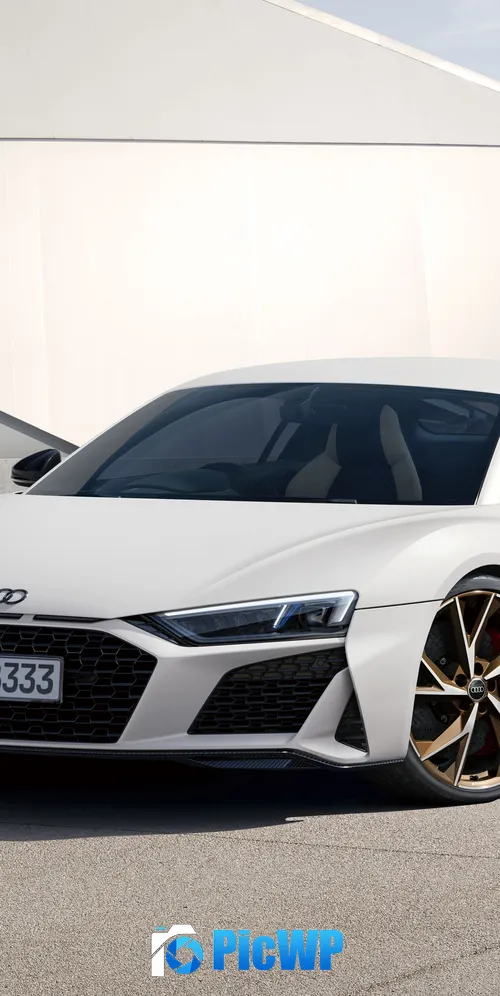 Audi R8 V10 Coupé Japan Final Edition 3K Mobile Wallpaper