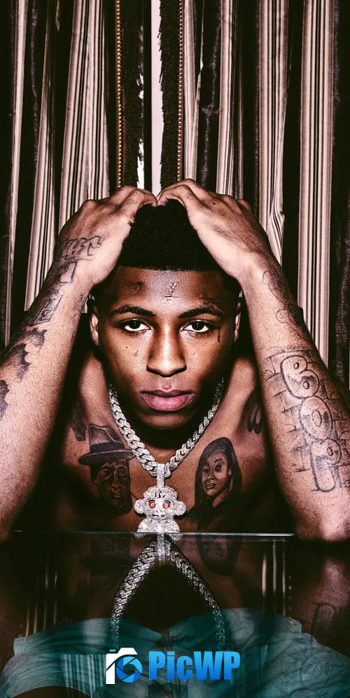 NBA YoungBoy iPhone 3K Mobile Wallpaper