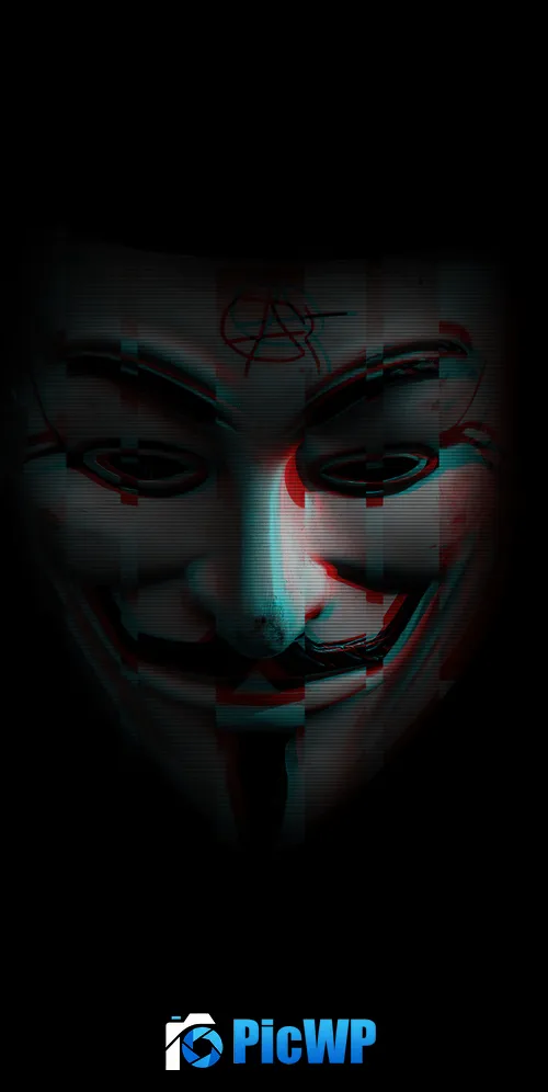 Anonymous Programmer 3K Mobile Wallpaper