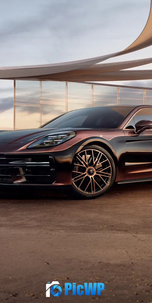 Porsche Panamera Turbo E-Hybrid Sonderwunsch 2024 3K Mobile Wallpaper