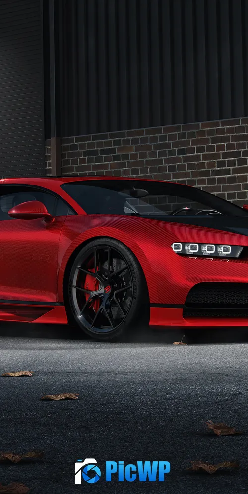 Bugatti Chiron Sport CGI 3K Mobile Wallpaper