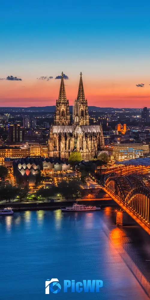 Cologne Cathedral Germany 3K Mobile Wallpaper