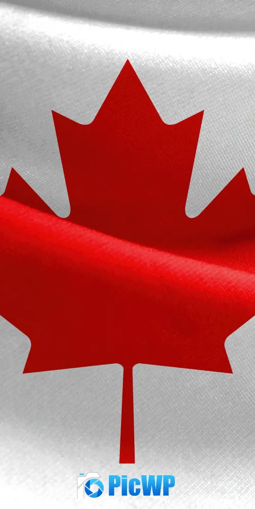 Flag of Canada 3K Mobile Wallpaper