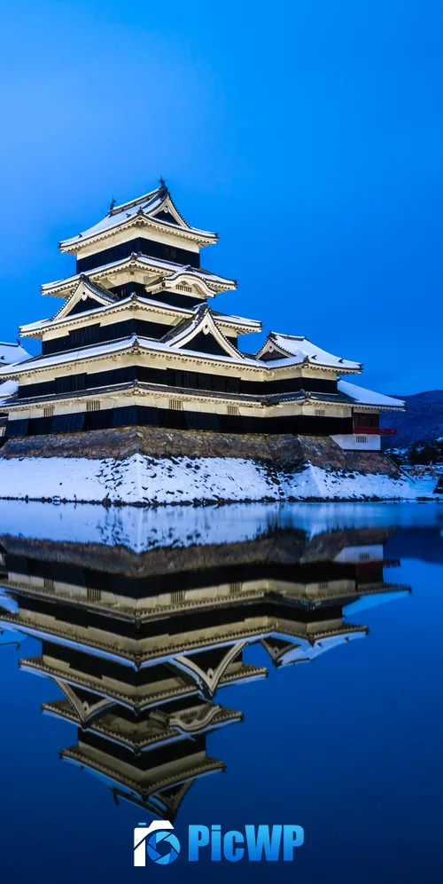 Matsumoto Castle Japan 3K Mobile Wallpaper