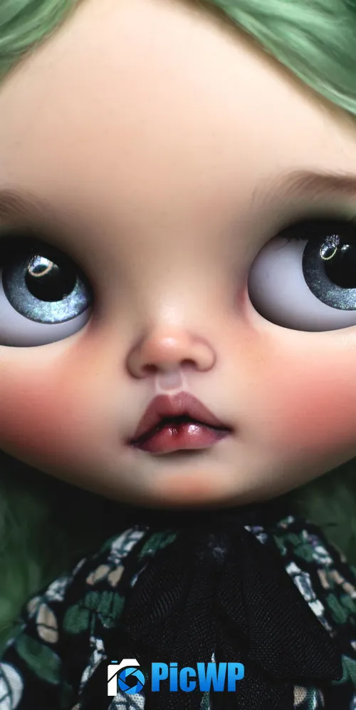 Blythe doll Adorable 3K Mobile Wallpaper