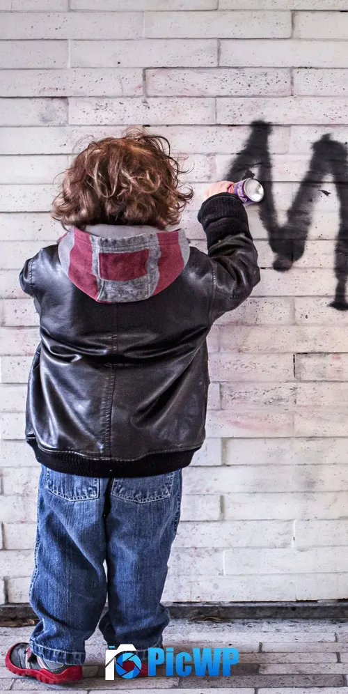 Mom Graffiti 3K Mobile Wallpaper