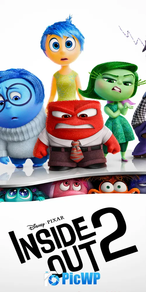 Inside Out 2 2024 Movies 3K Mobile Wallpaper